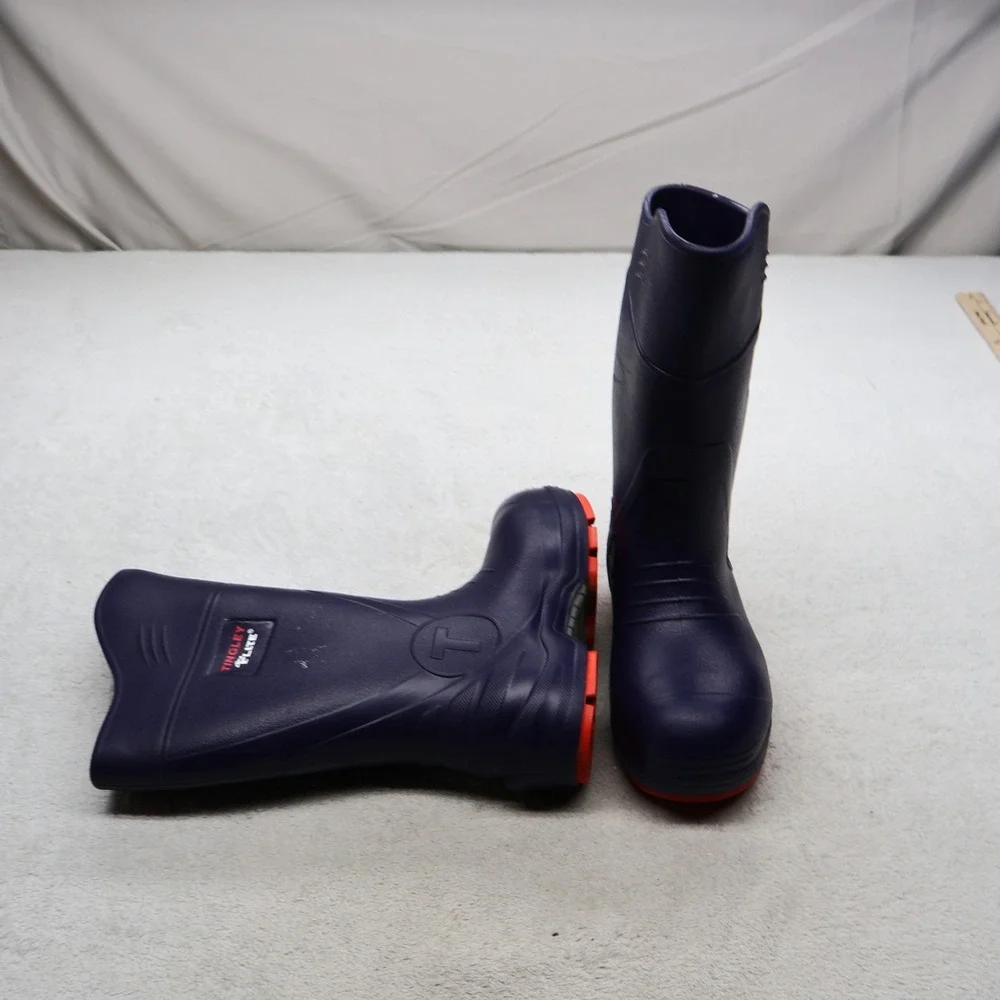 Tingley Flite Unisex M4 W6 Rain Boots Blue Slip Resistant Waterproof Utility